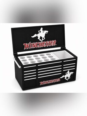Winchester Mini Toolbox Pen And Trinket Holder Desk Top Organizer